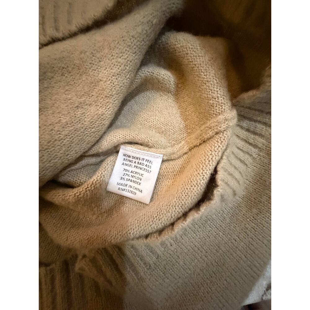 ✨ LPA Tan Wrap Sweater Dress – Size Medium ✨ - Picture 6 of 6